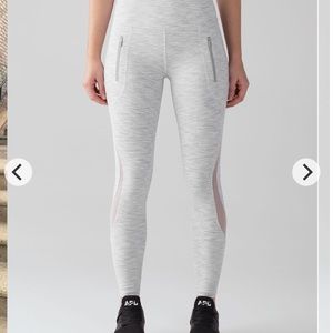 Lululemon Invigorate 7/8 Tight Ice Gray Leggings